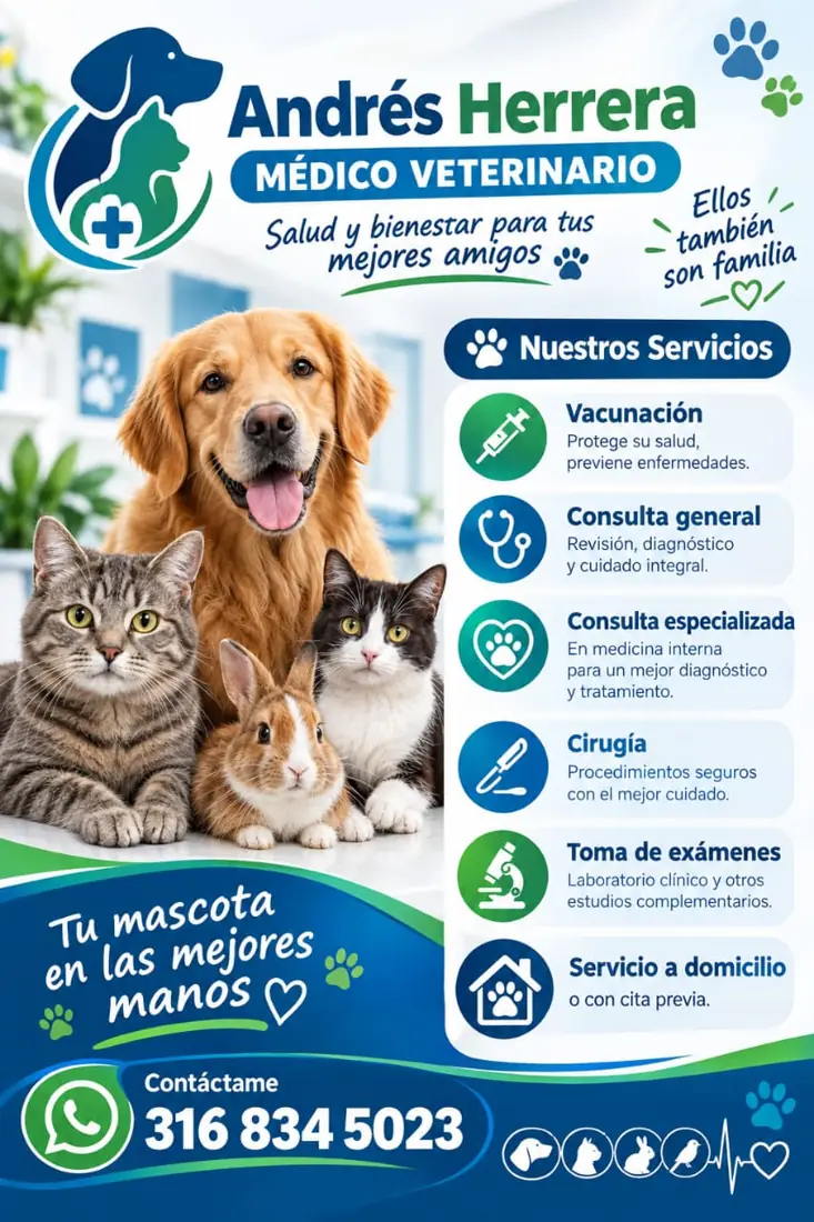Andrés Herrera Médico Veterinario, foto 1 de 1